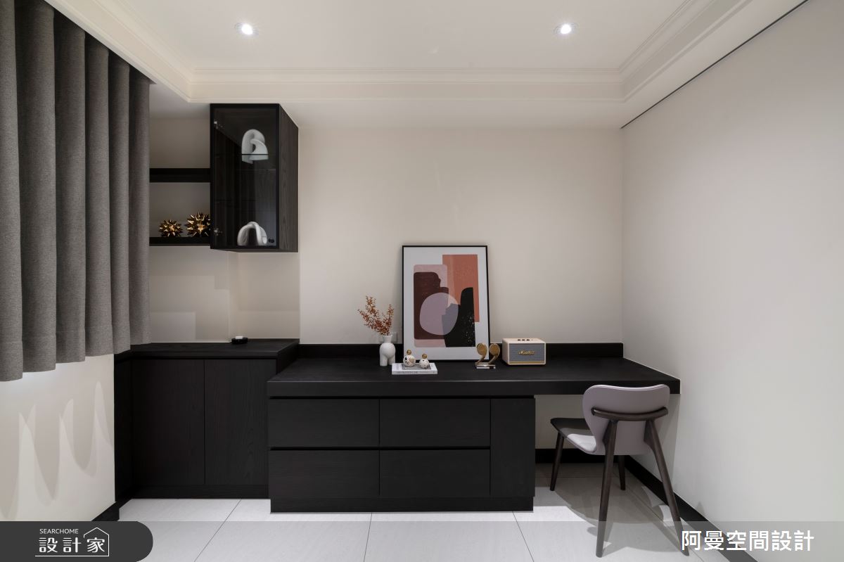 50坪新成屋(5年以下)＿現代風書房多功能室案例圖片＿阿曼空間設計＿阿曼_43之10