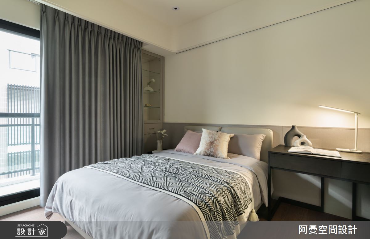 30坪新成屋(5年以下)＿現代風臥室案例圖片＿阿曼空間設計＿阿曼_44之10