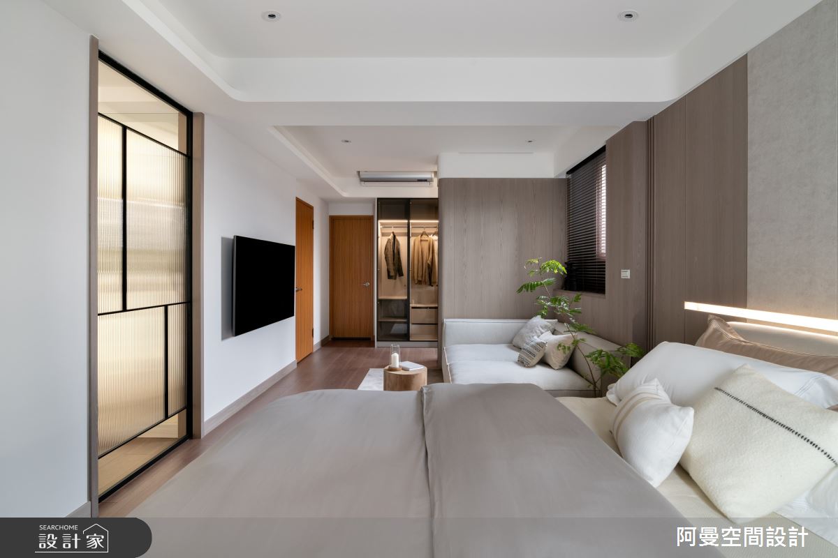 50坪新成屋(5年以下)＿現代風臥室案例圖片＿阿曼空間設計＿阿曼_45之15