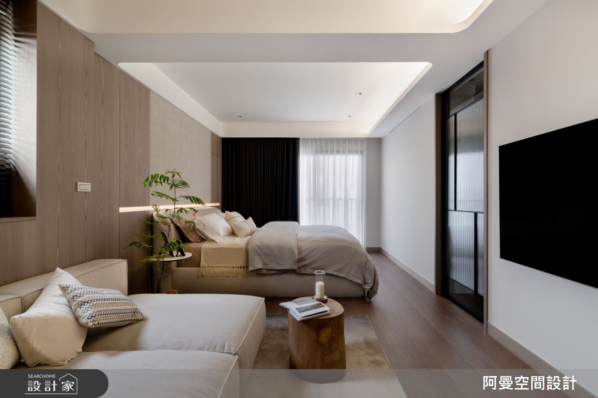 50坪新成屋(5年以下)＿現代風臥室案例圖片＿阿曼空間設計＿阿曼_45之13