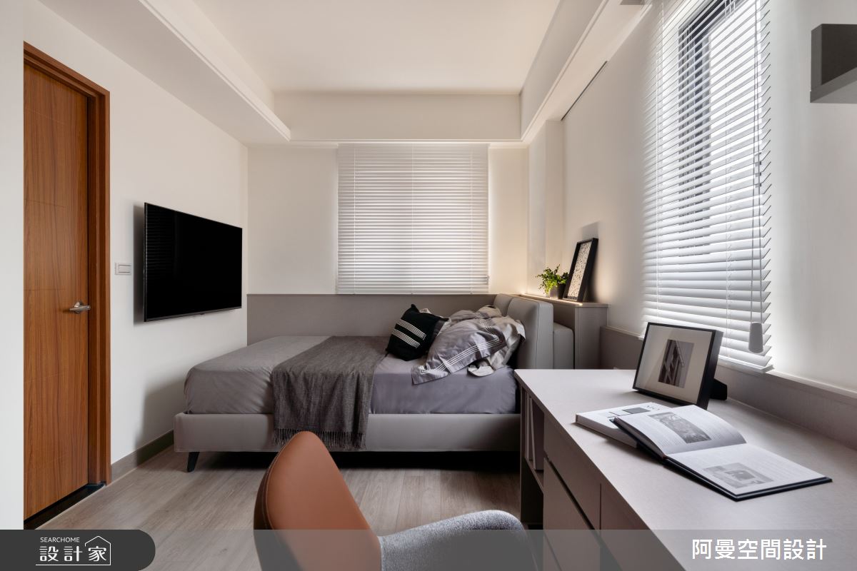 50坪新成屋(5年以下)＿現代風客房案例圖片＿阿曼空間設計＿阿曼_45之20