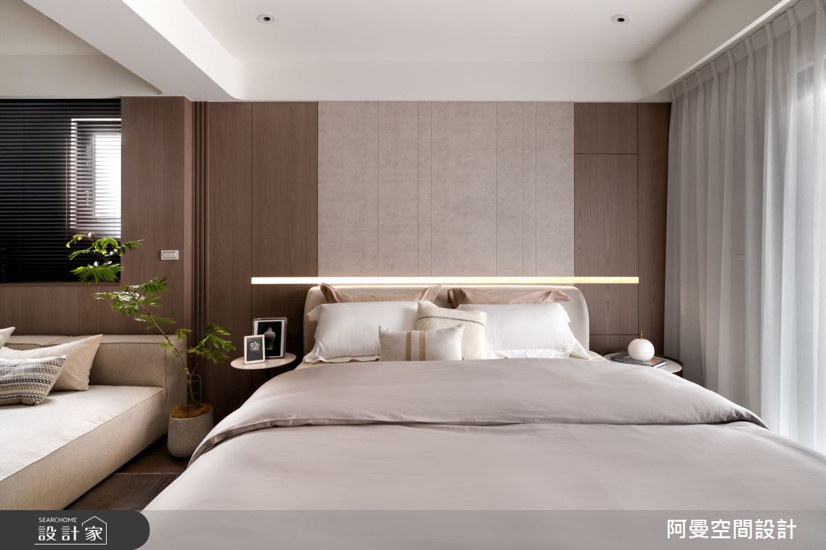 50坪新成屋(5年以下)＿現代風臥室案例圖片＿阿曼空間設計＿阿曼_45之14