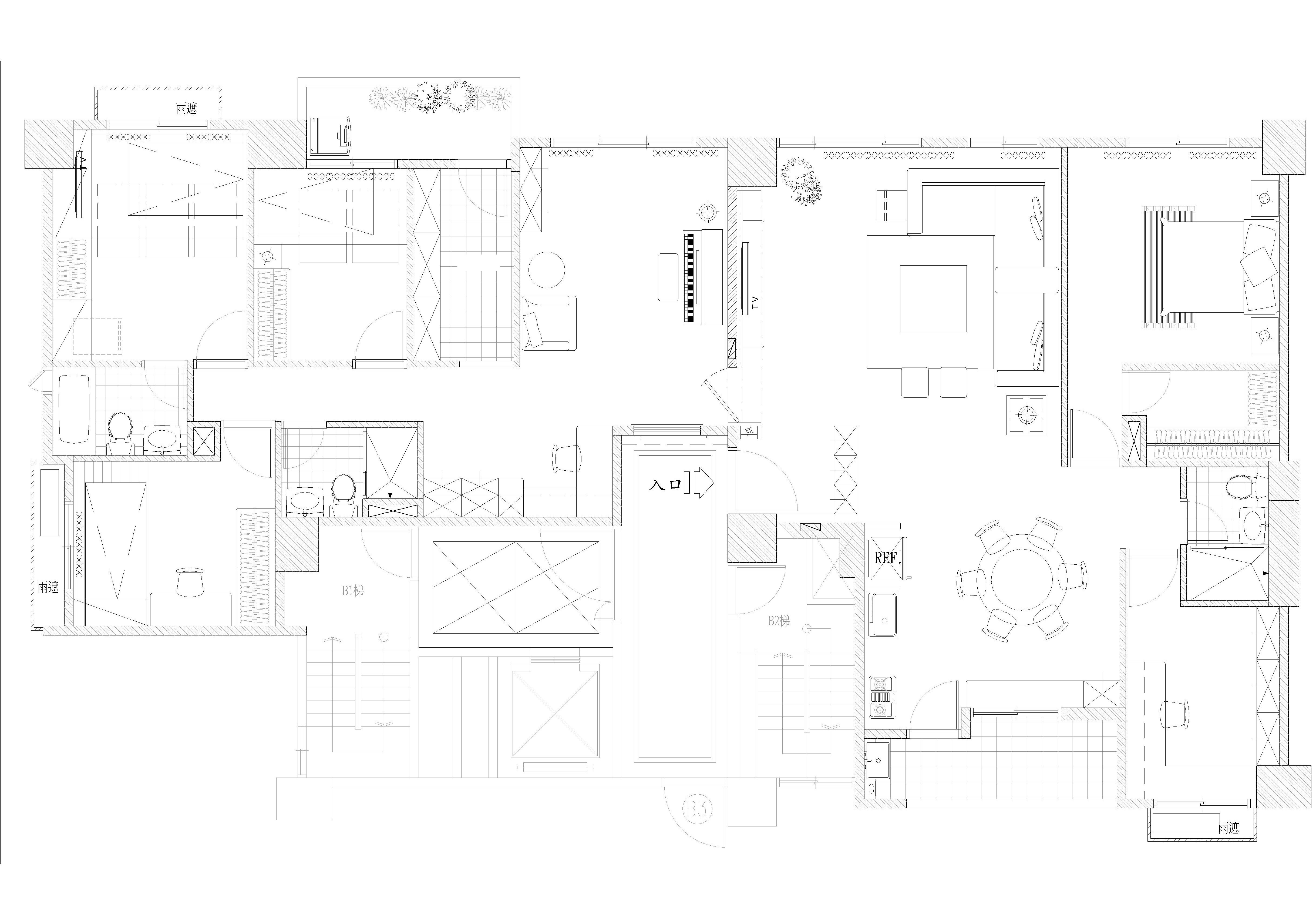 54坪新成屋(5年以下)＿混搭風案例圖片＿達圓室內空間設計＿達圓_11之20