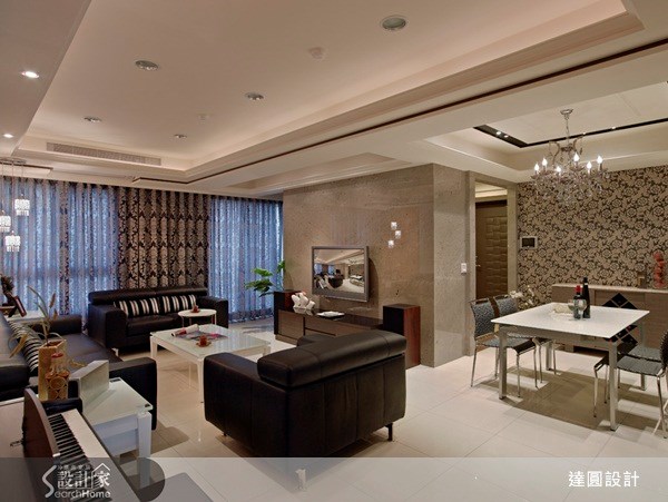 75坪新成屋(5年以下)＿奢華風案例圖片＿達圓室內空間設計＿達圓_15之6