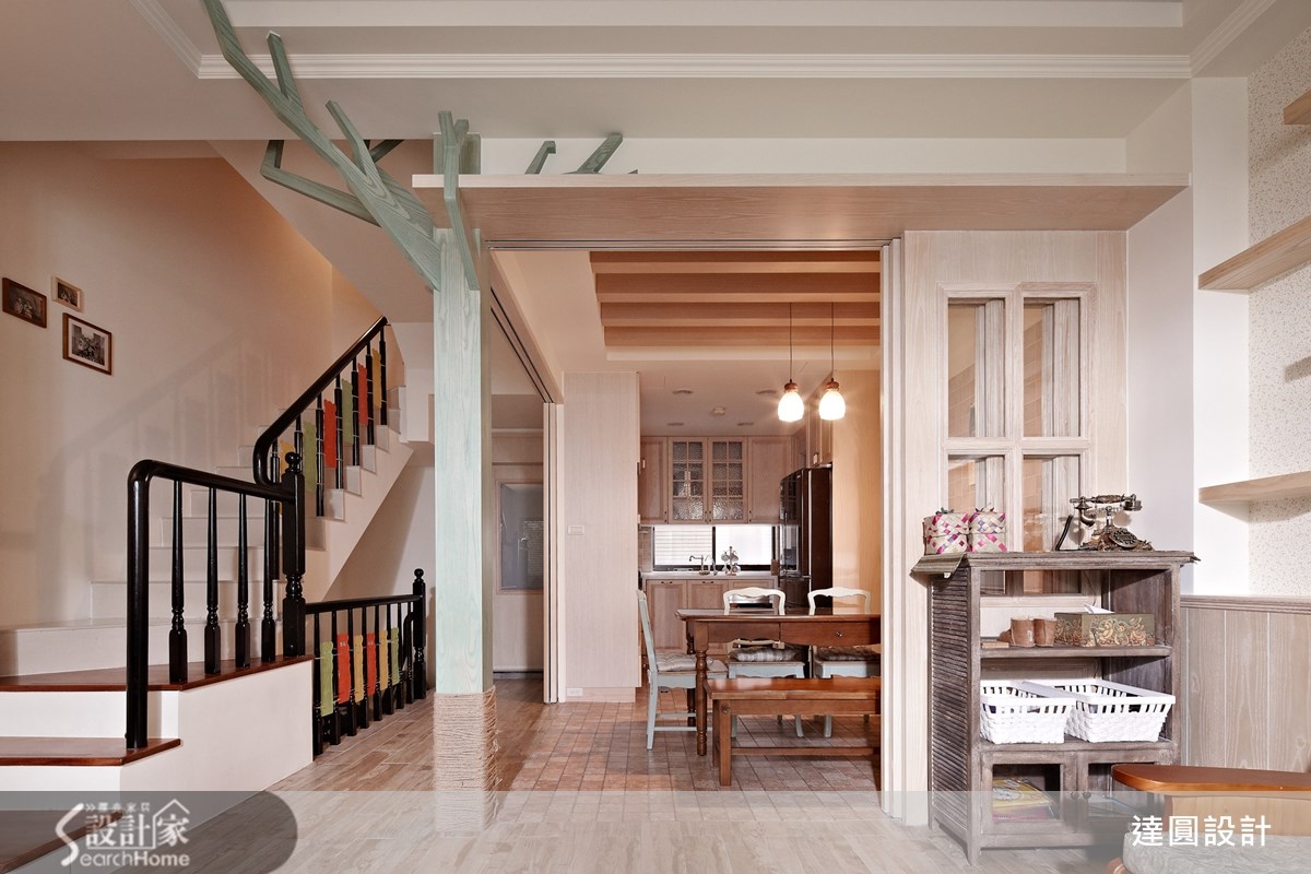 60坪中古屋(5~15年)＿鄉村風案例圖片＿達圓室內空間設計＿達圓_16之10