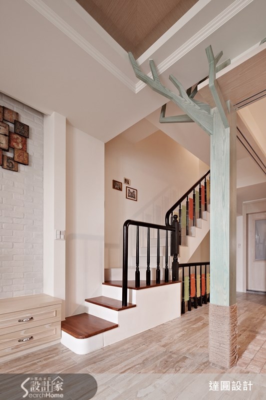 60坪中古屋(5~15年)＿鄉村風案例圖片＿達圓室內空間設計＿達圓_16之8