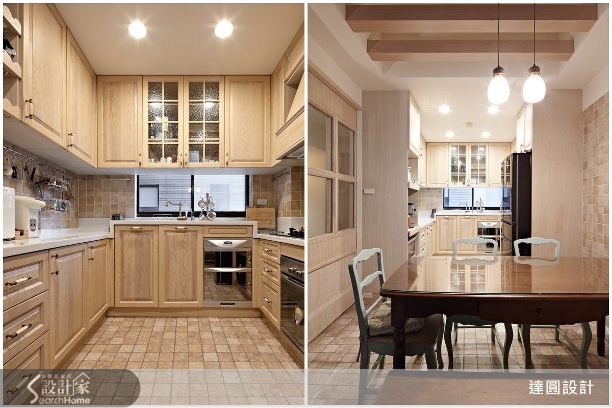 60坪中古屋(5~15年)＿鄉村風案例圖片＿達圓室內空間設計＿達圓_16之30