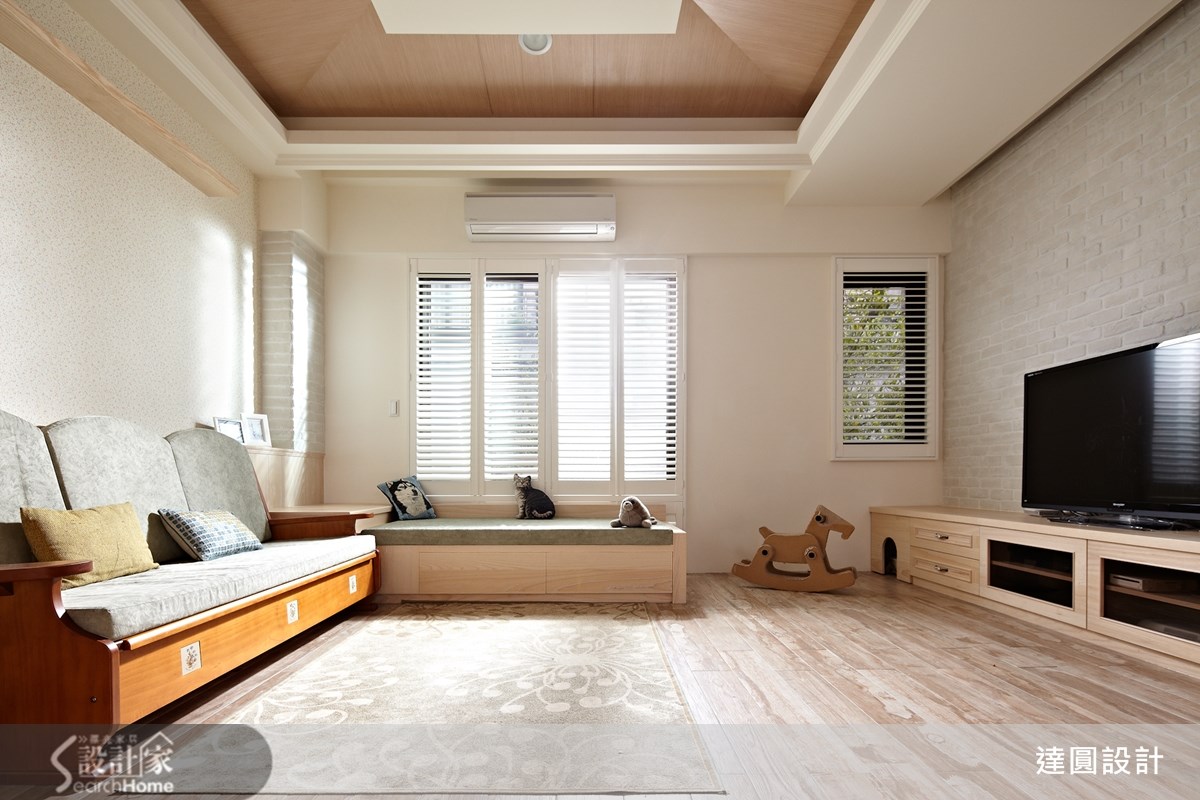 60坪中古屋(5~15年)＿鄉村風案例圖片＿達圓室內空間設計＿達圓_16之16
