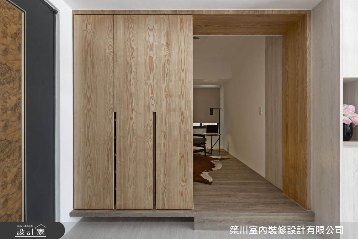 14坪老屋(16~30年)＿現代風玄關書房案例圖片＿築川設計＿築川_03之7