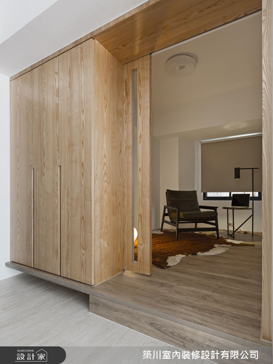 14坪老屋(16~30年)＿現代風玄關書房案例圖片＿築川設計＿築川_03之8