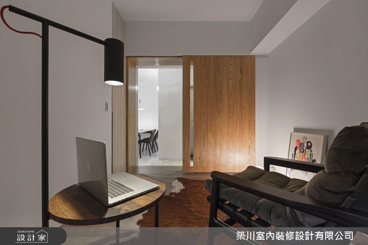 14坪老屋(16~30年)＿現代風書房案例圖片＿築川設計＿築川_03之9