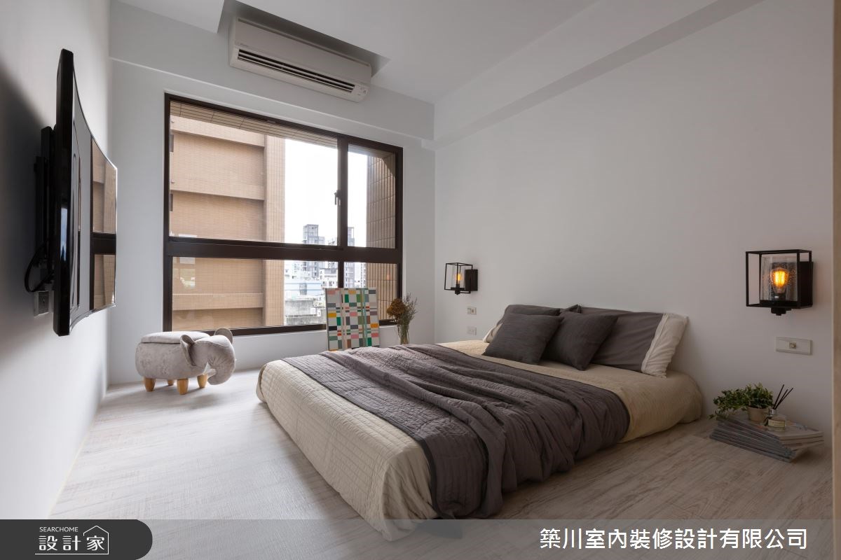 18坪新成屋(5年以下)＿北歐風臥室案例圖片＿築川設計＿築川_04之11