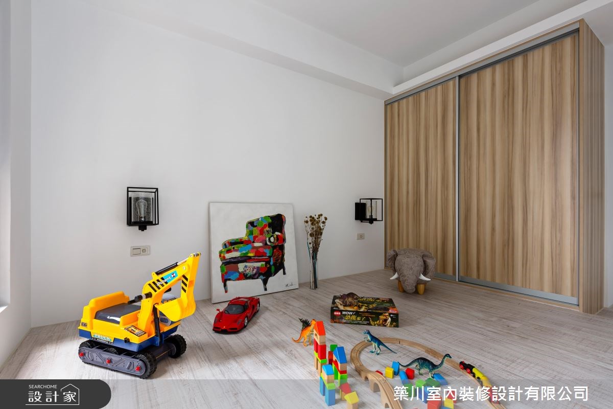 18坪新成屋(5年以下)＿北歐風兒童房兒童房案例圖片＿築川設計＿築川_04之13