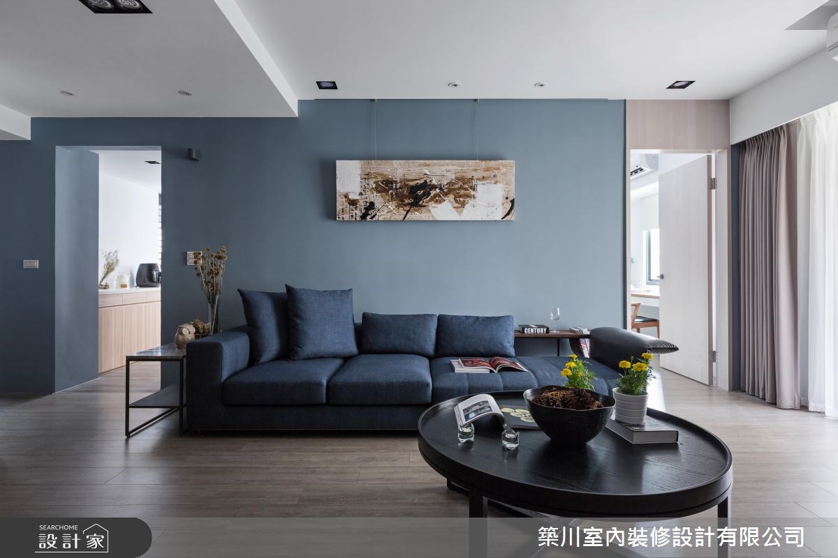 28坪老屋(16~30年)＿現代風客廳案例圖片＿築川設計＿築川_05之1