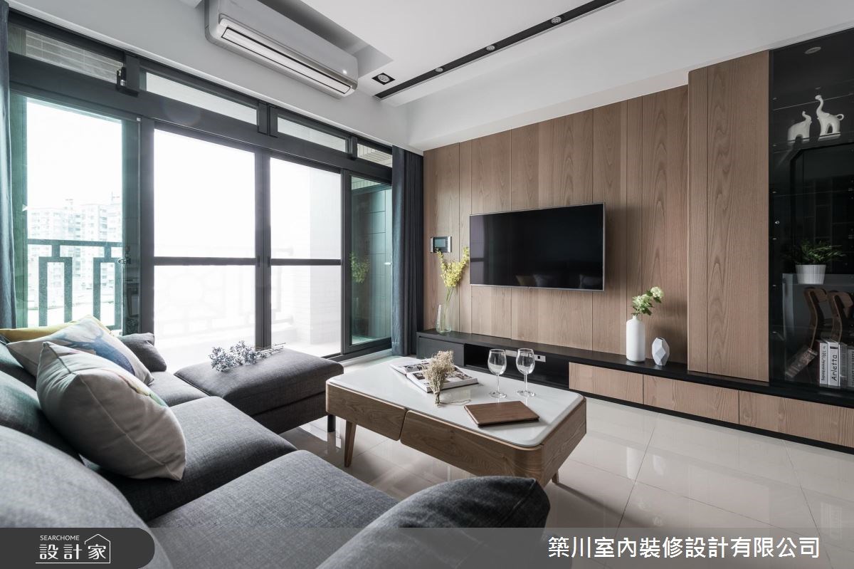 23坪新成屋(5年以下)＿北歐風客廳案例圖片＿築川設計＿築川_06之2