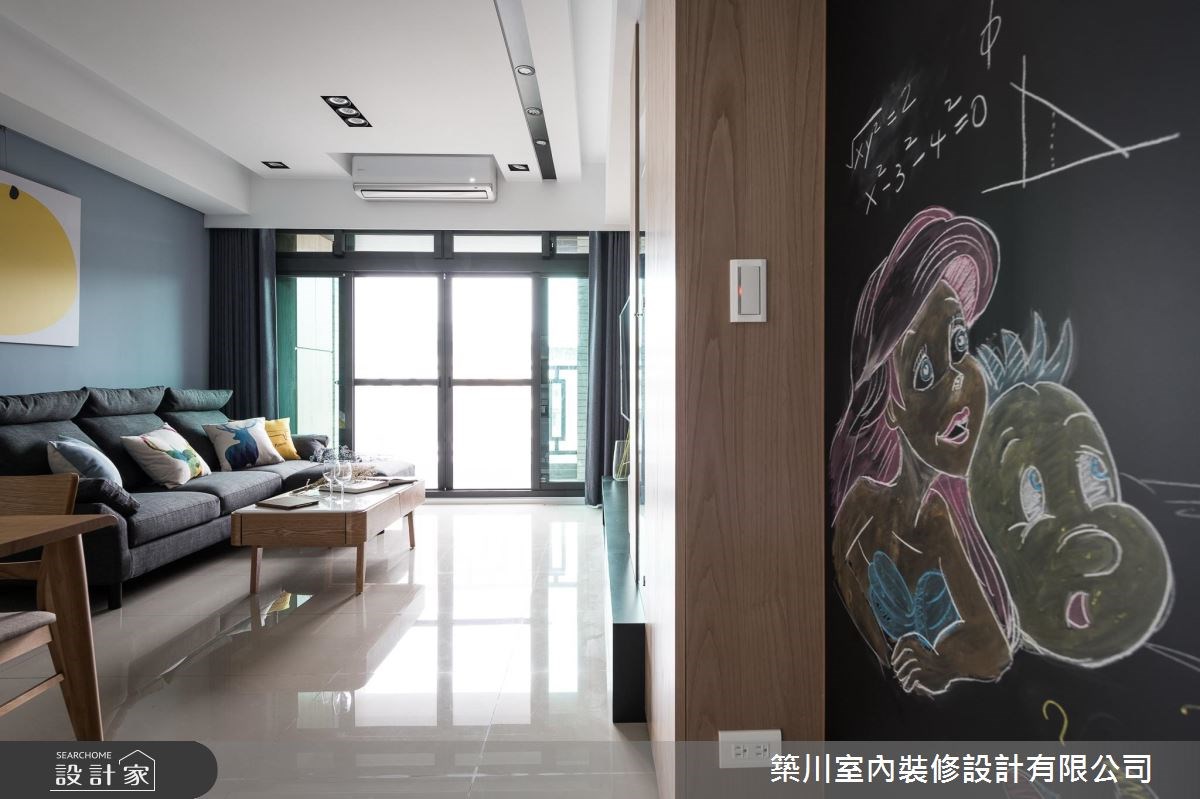 23坪新成屋(5年以下)＿北歐風客廳案例圖片＿築川設計＿築川_06之7