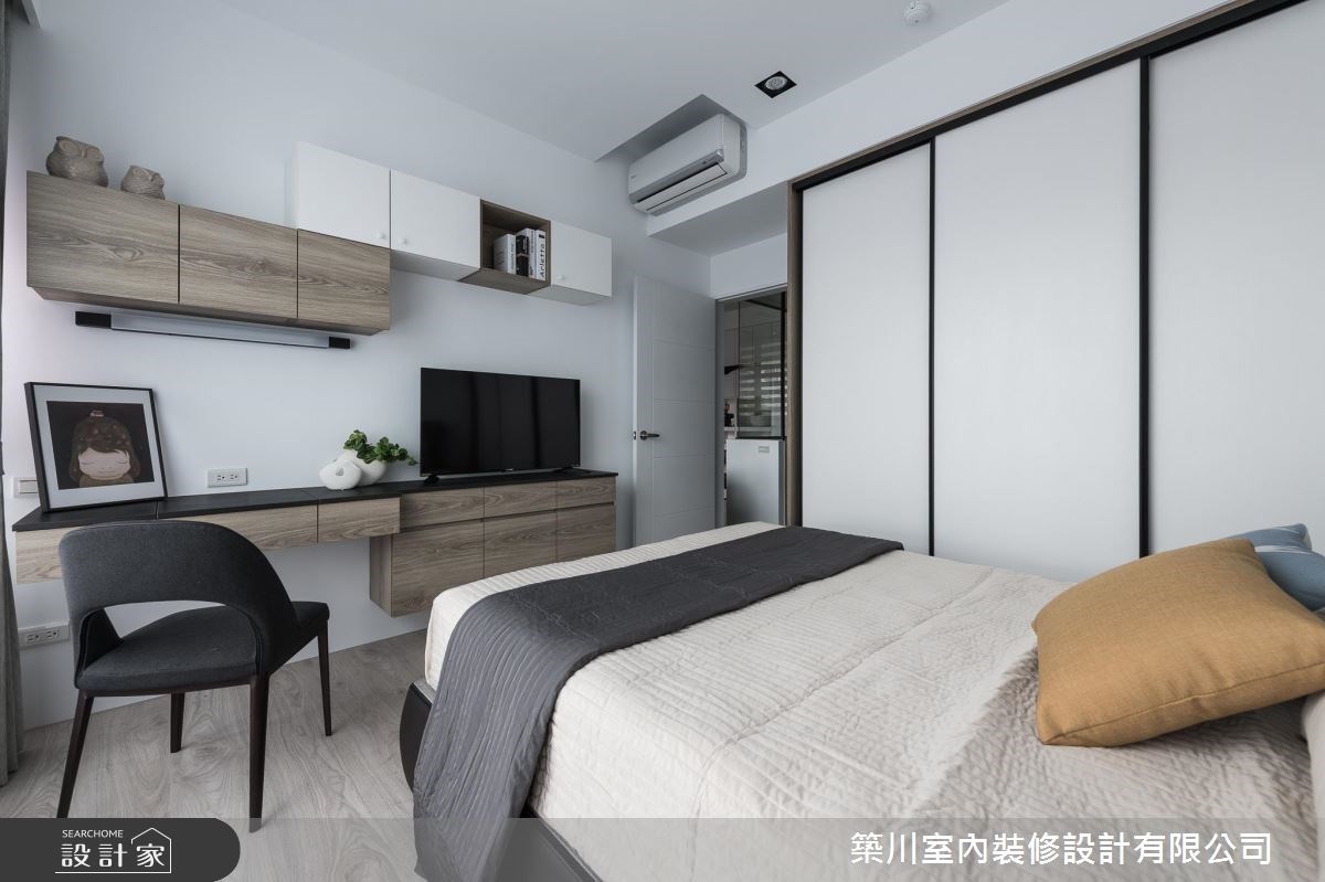 23坪新成屋(5年以下)＿北歐風臥室案例圖片＿築川設計＿築川_06之12