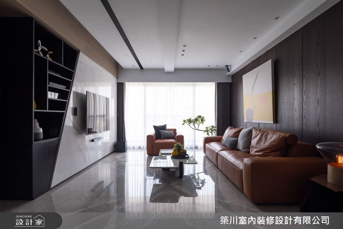 40坪新成屋(5年以下)＿現代風客廳案例圖片＿築川設計＿築川_09之2