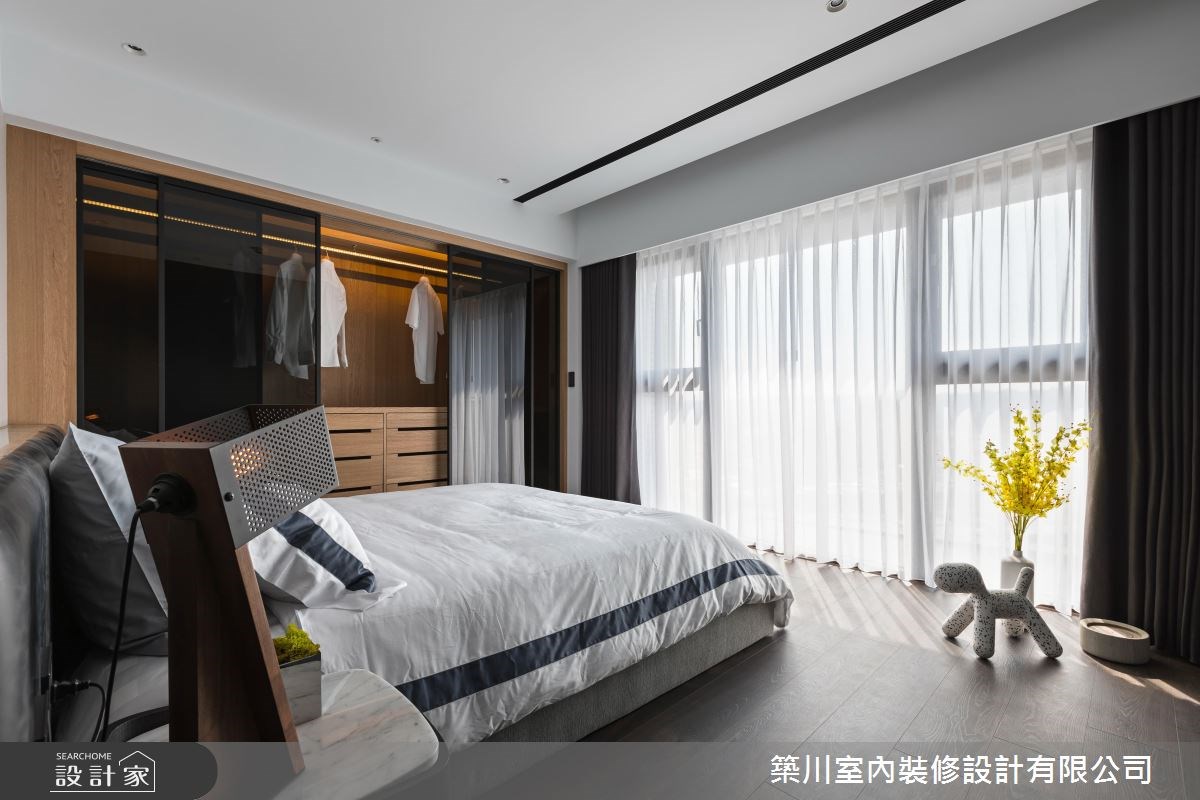 40坪新成屋(5年以下)＿現代風臥室案例圖片＿築川設計＿築川_09之10