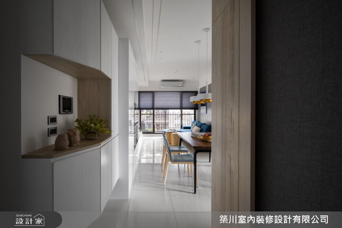 24坪新成屋(5年以下)＿北歐風客廳餐廳案例圖片＿築川設計＿築川_07之2