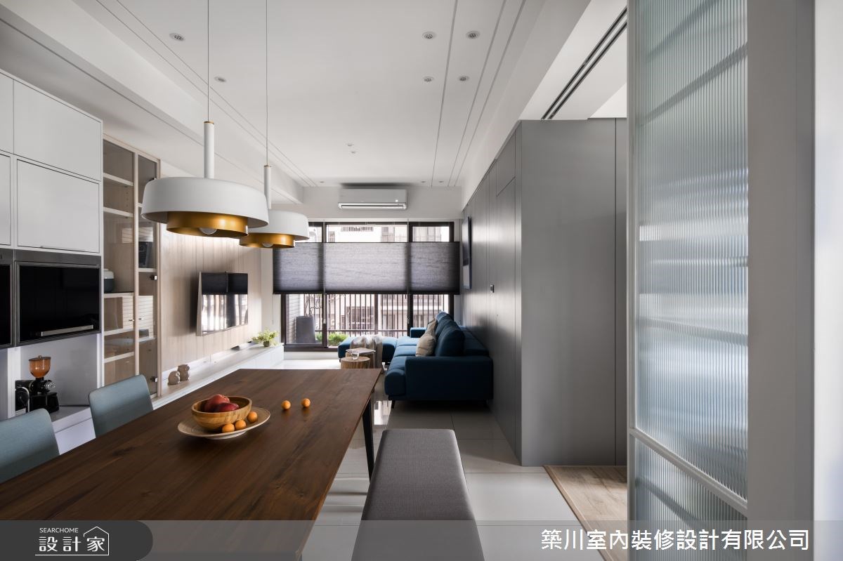 24坪新成屋(5年以下)＿北歐風客廳餐廳案例圖片＿築川設計＿築川_07之5