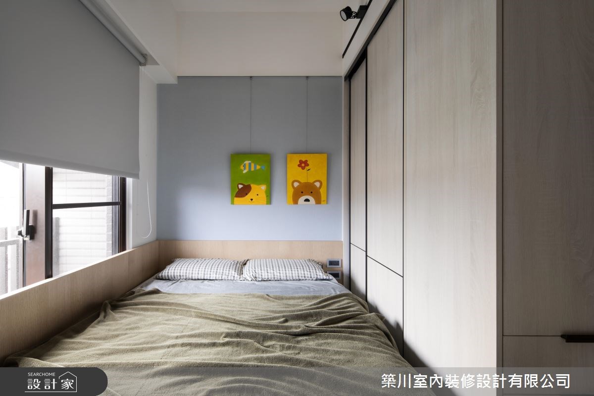 24坪新成屋(5年以下)＿北歐風兒童房兒童房案例圖片＿築川設計＿築川_07之15
