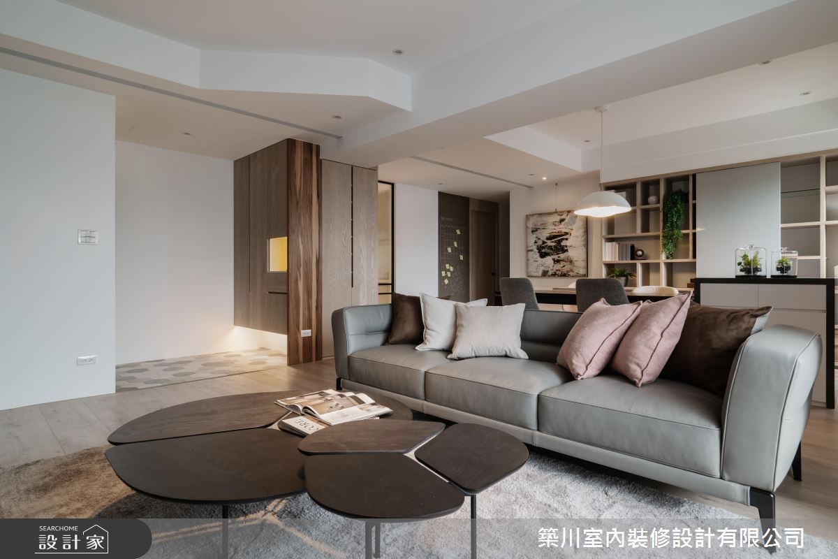 40坪老屋(16~30年)＿北歐風玄關客廳餐廳案例圖片＿築川設計＿築川_10之5