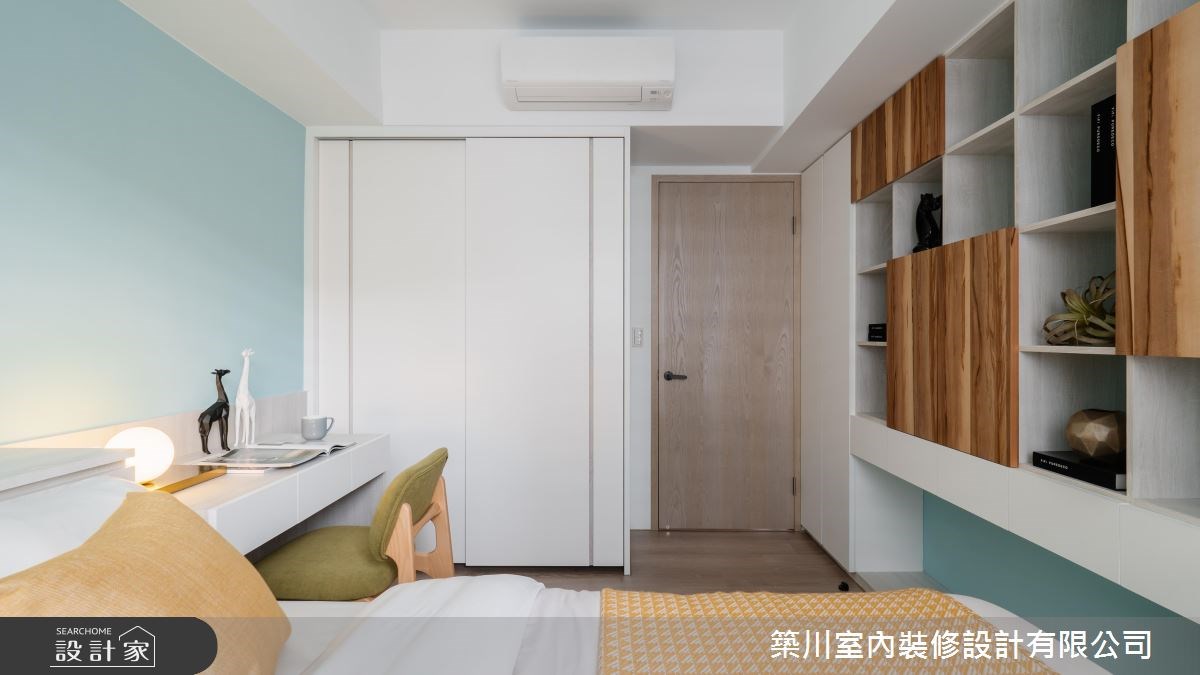 40坪老屋(16~30年)＿北歐風臥室案例圖片＿築川設計＿築川_10之16