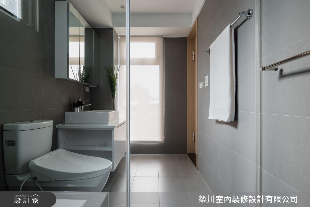 40坪老屋(16~30年)＿北歐風浴室案例圖片＿築川設計＿築川_10之18