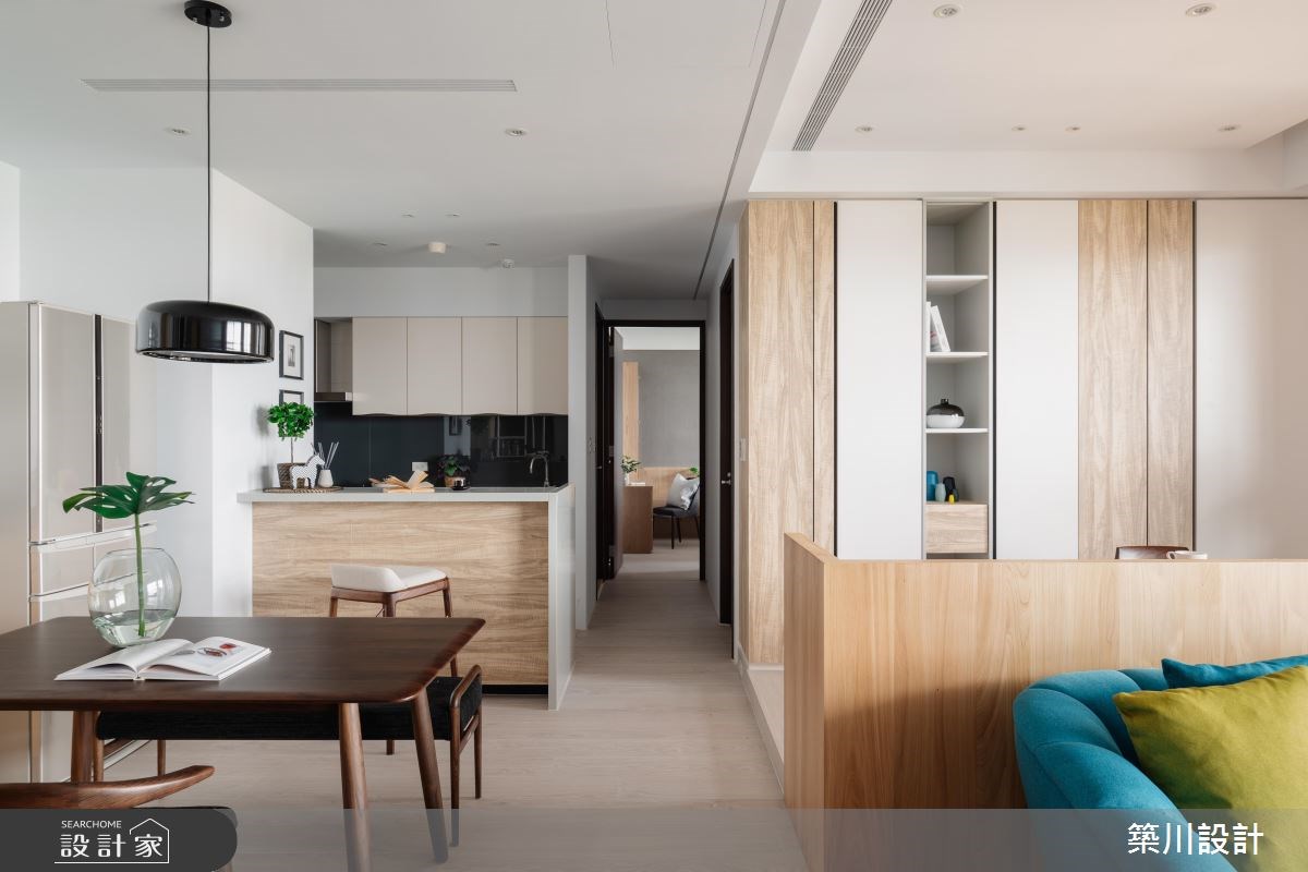 20坪新成屋(5年以下)＿北歐風餐廳案例圖片＿築川設計＿築川_11之10