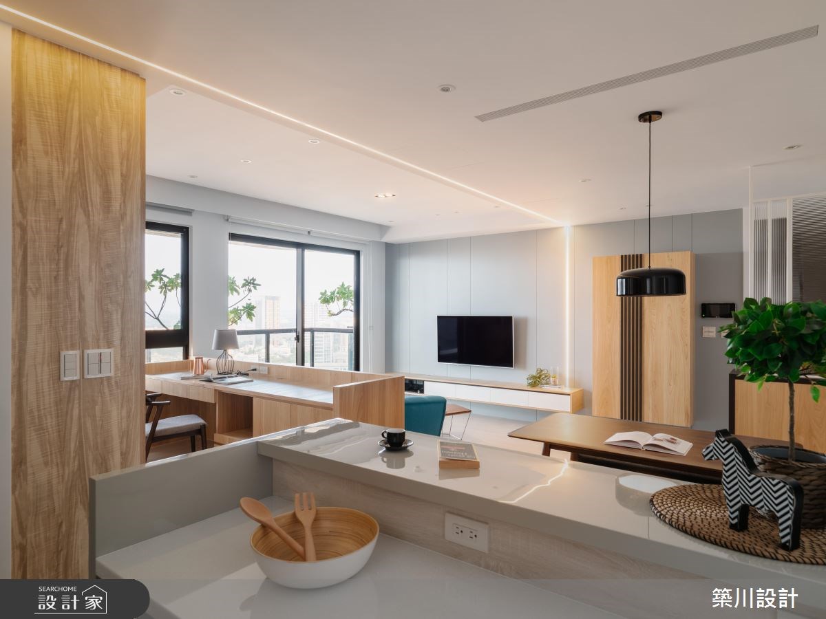 20坪新成屋(5年以下)＿北歐風餐廳案例圖片＿築川設計＿築川_11之14