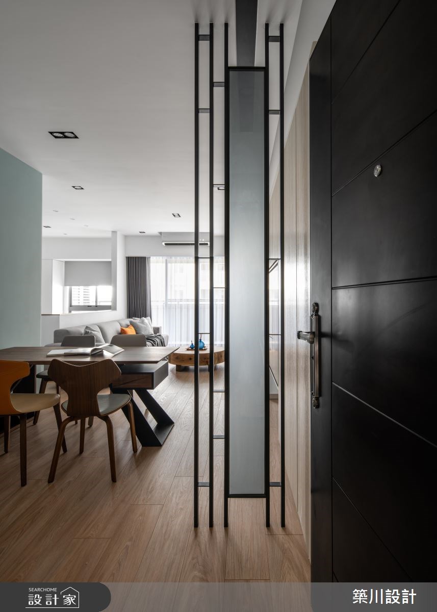 新成屋(5年以下)＿北歐風玄關案例圖片＿築川設計＿築川_12之1