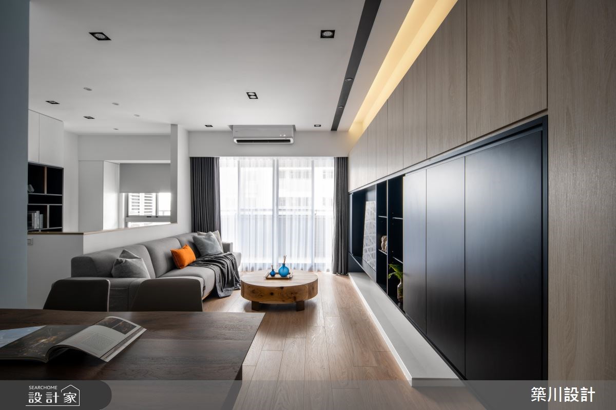 新成屋(5年以下)＿北歐風客廳案例圖片＿築川設計＿築川_12之4