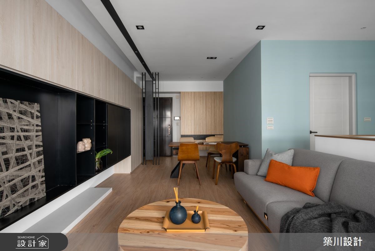 新成屋(5年以下)＿北歐風客廳案例圖片＿築川設計＿築川_12之8