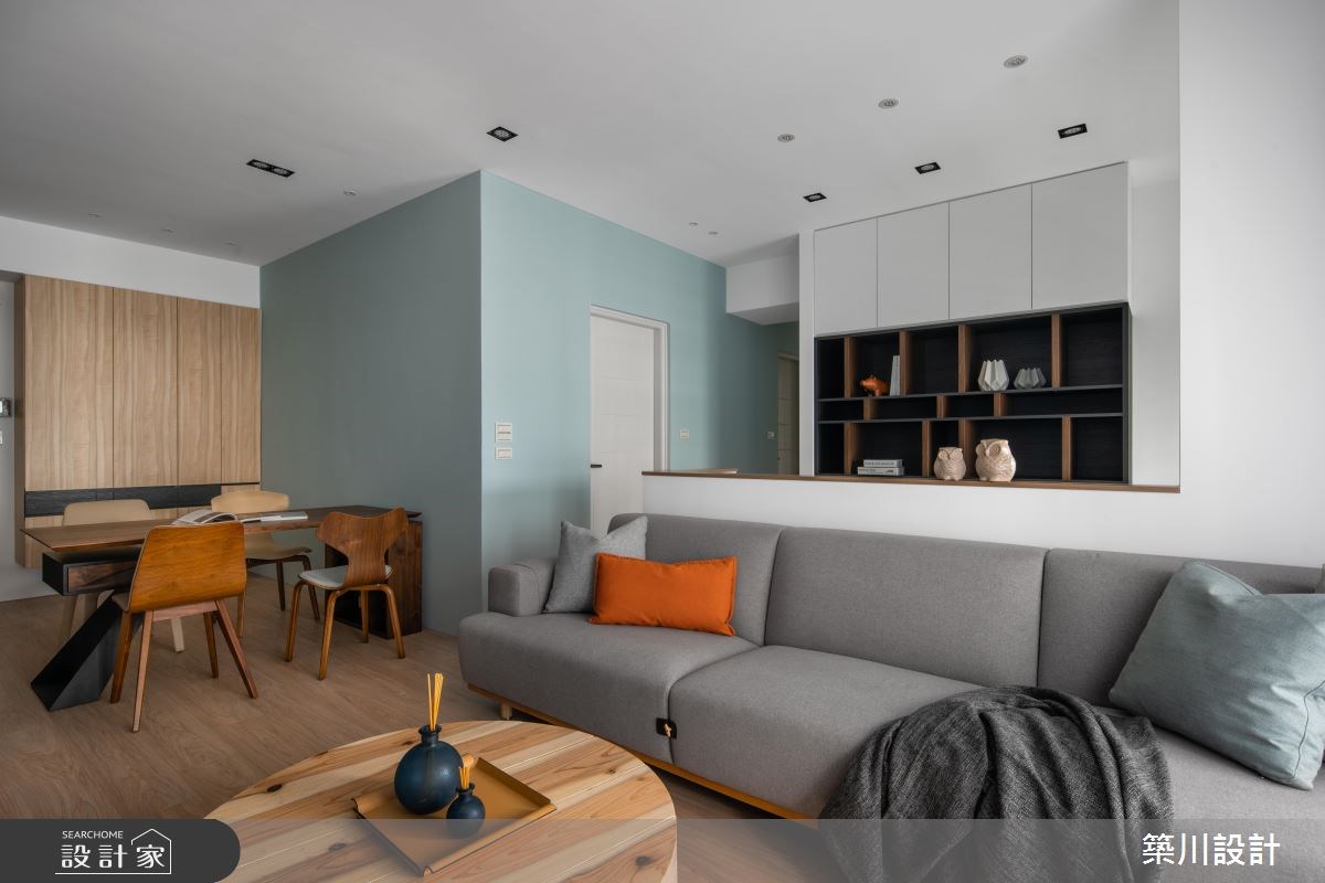 新成屋(5年以下)＿北歐風客廳案例圖片＿築川設計＿築川_12之11