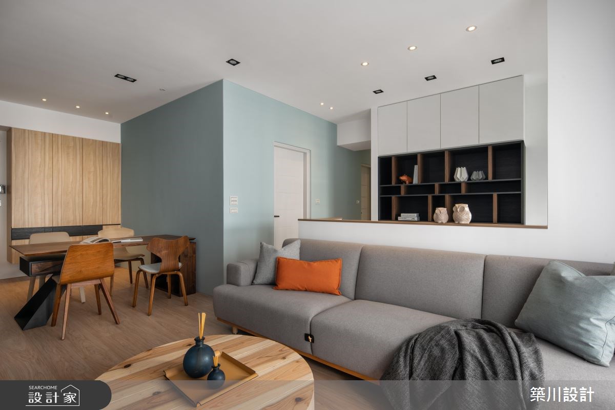 新成屋(5年以下)＿北歐風客廳案例圖片＿築川設計＿築川_12之12