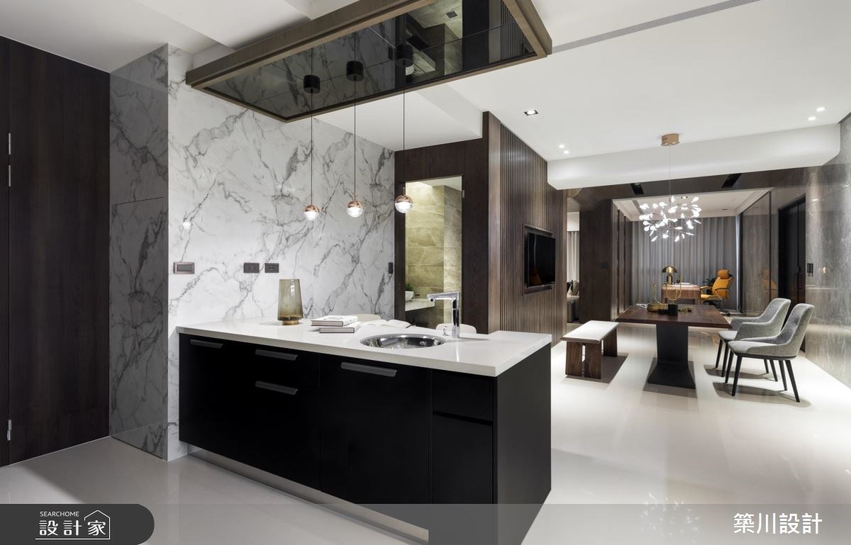 70坪新成屋(5年以下)＿現代風餐廳案例圖片＿築川設計＿築川_13之16