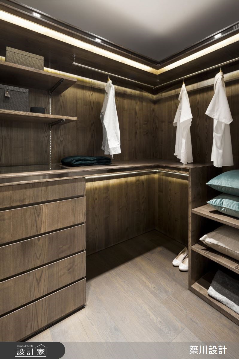 70坪新成屋(5年以下)＿現代風更衣間案例圖片＿築川設計＿築川_13之20