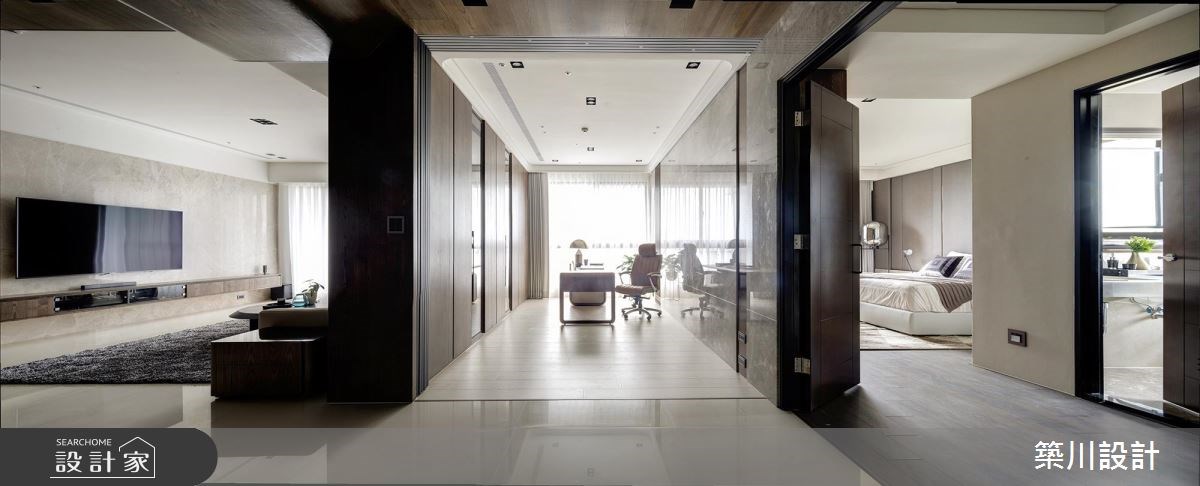 70坪新成屋(5年以下)＿現代風工作區案例圖片＿築川設計＿築川_13之8