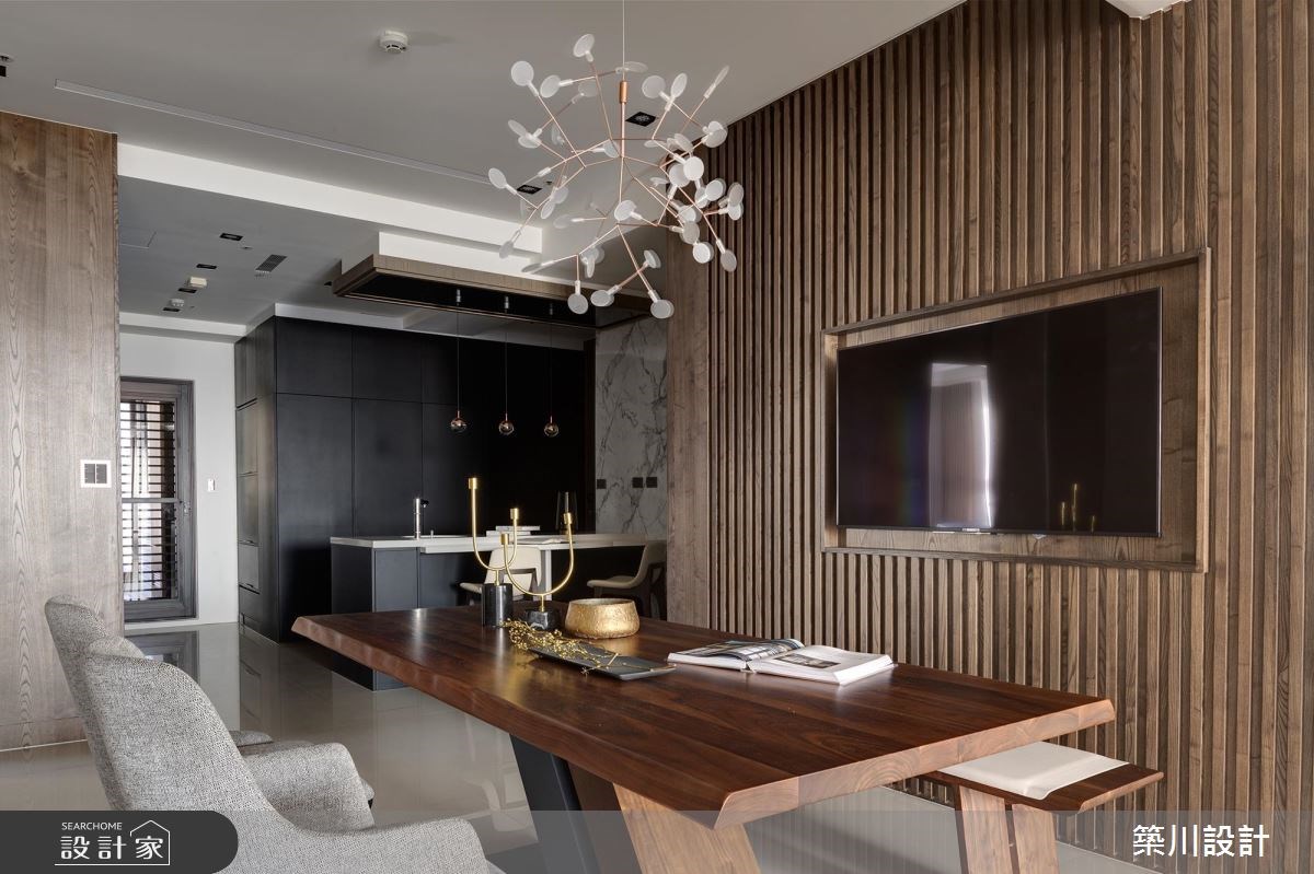 70坪新成屋(5年以下)＿現代風餐廳案例圖片＿築川設計＿築川_13之11