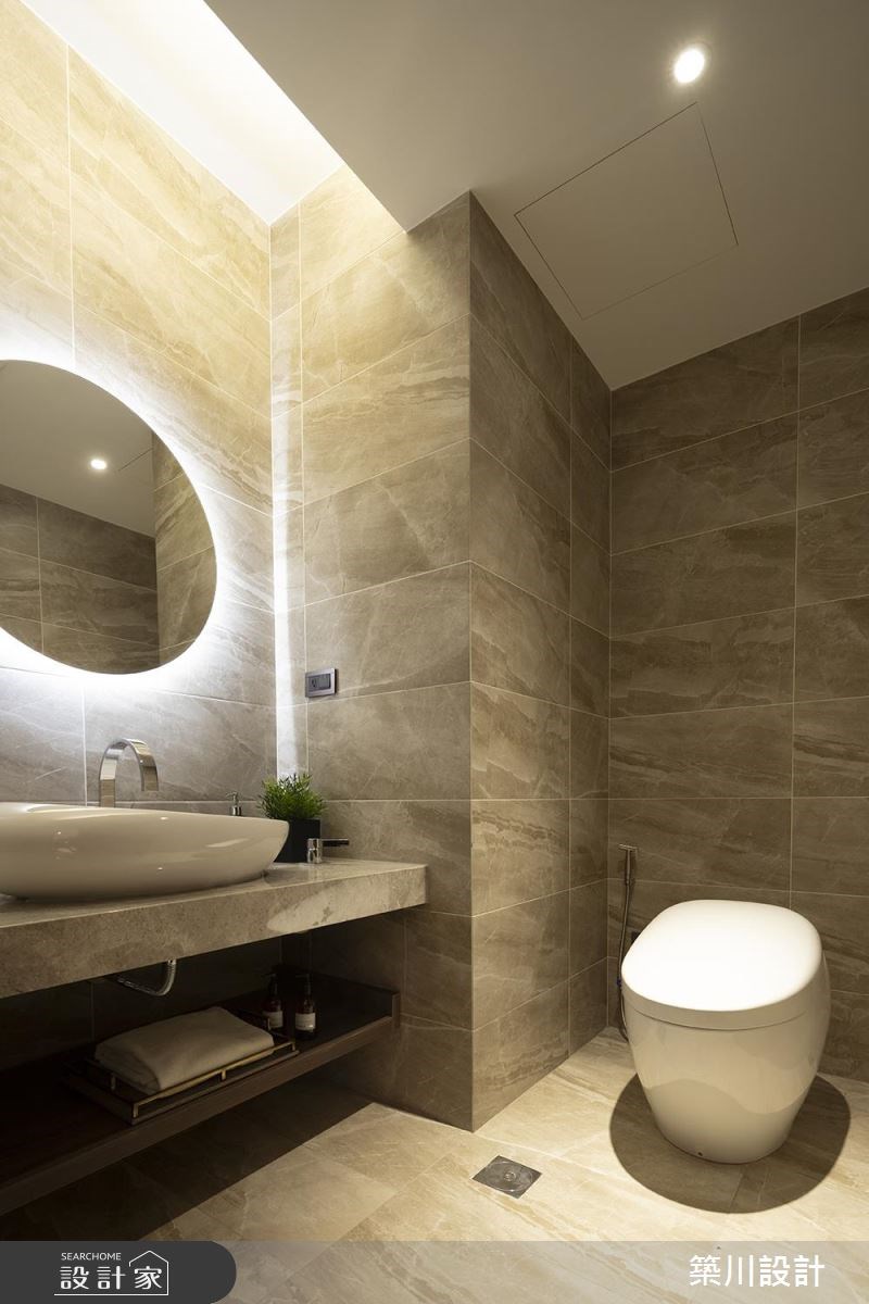 70坪新成屋(5年以下)＿現代風浴室案例圖片＿築川設計＿築川_13之24