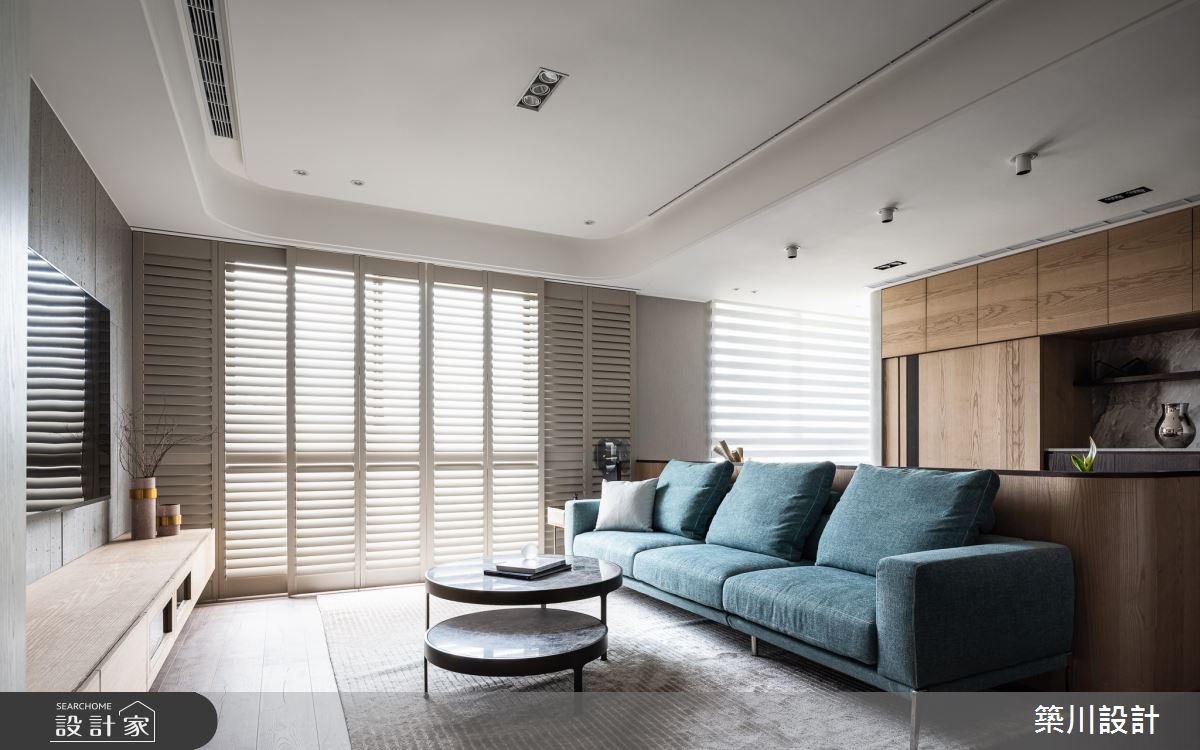 30坪新成屋(5年以下)＿現代風客廳案例圖片＿築川設計＿築川_14之2