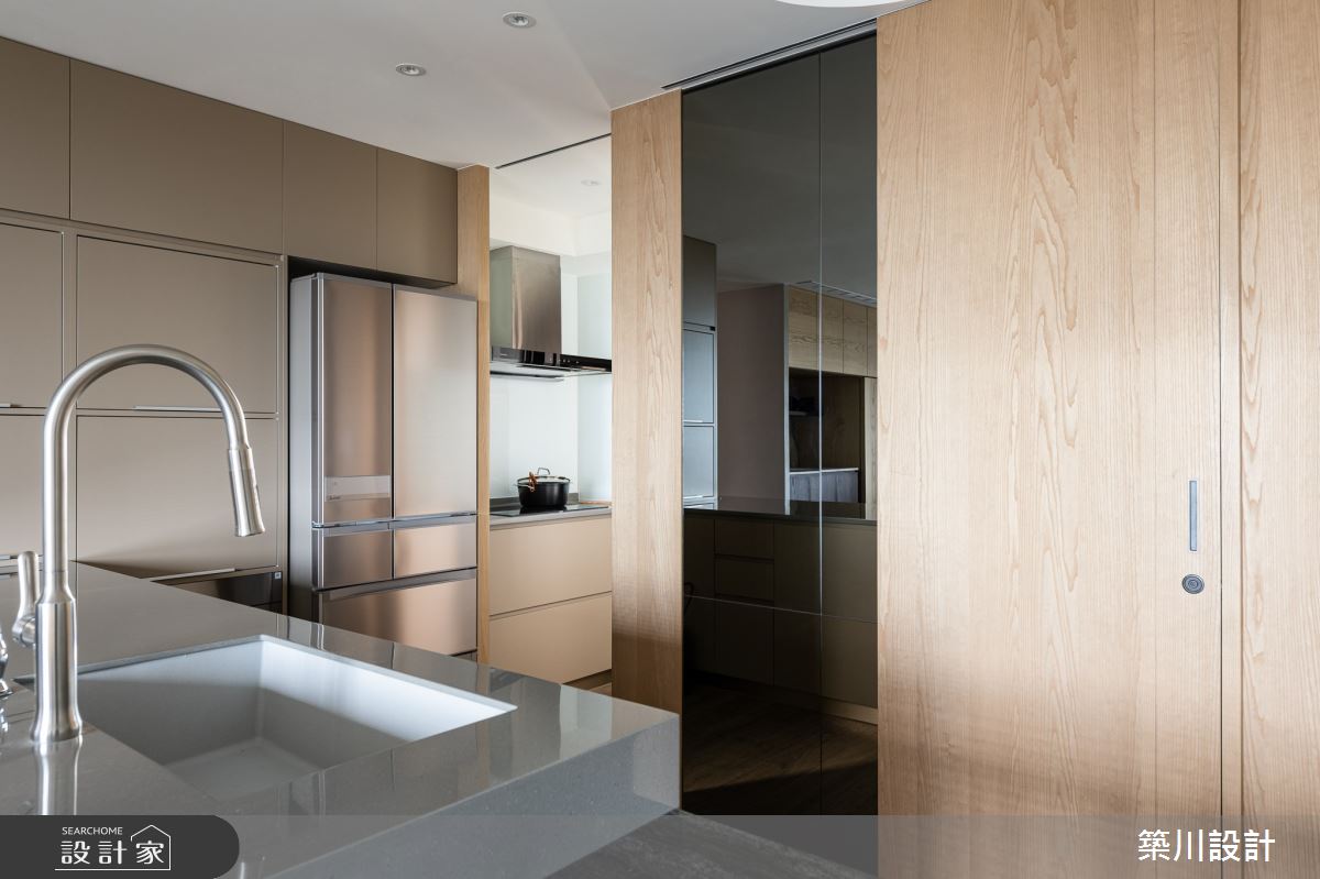 30坪新成屋(5年以下)＿現代風中島案例圖片＿築川設計＿築川_14之14