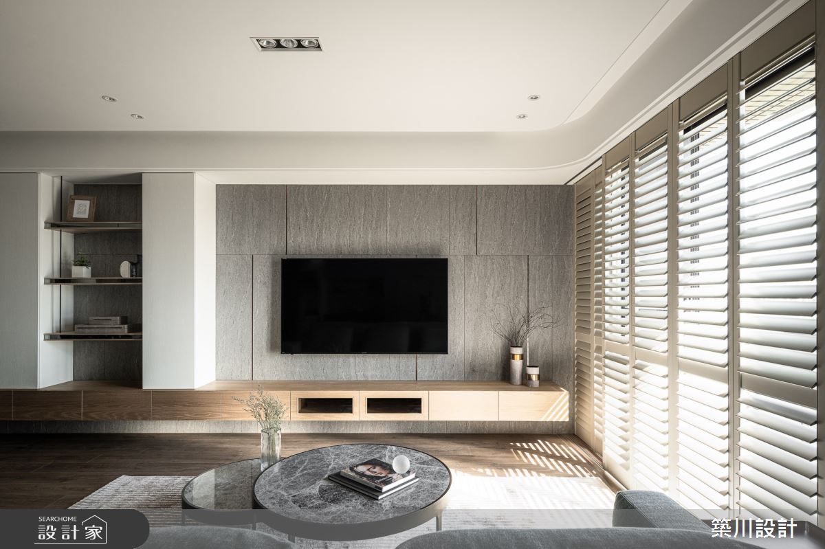 30坪新成屋(5年以下)＿現代風客廳案例圖片＿築川設計＿築川_14之4