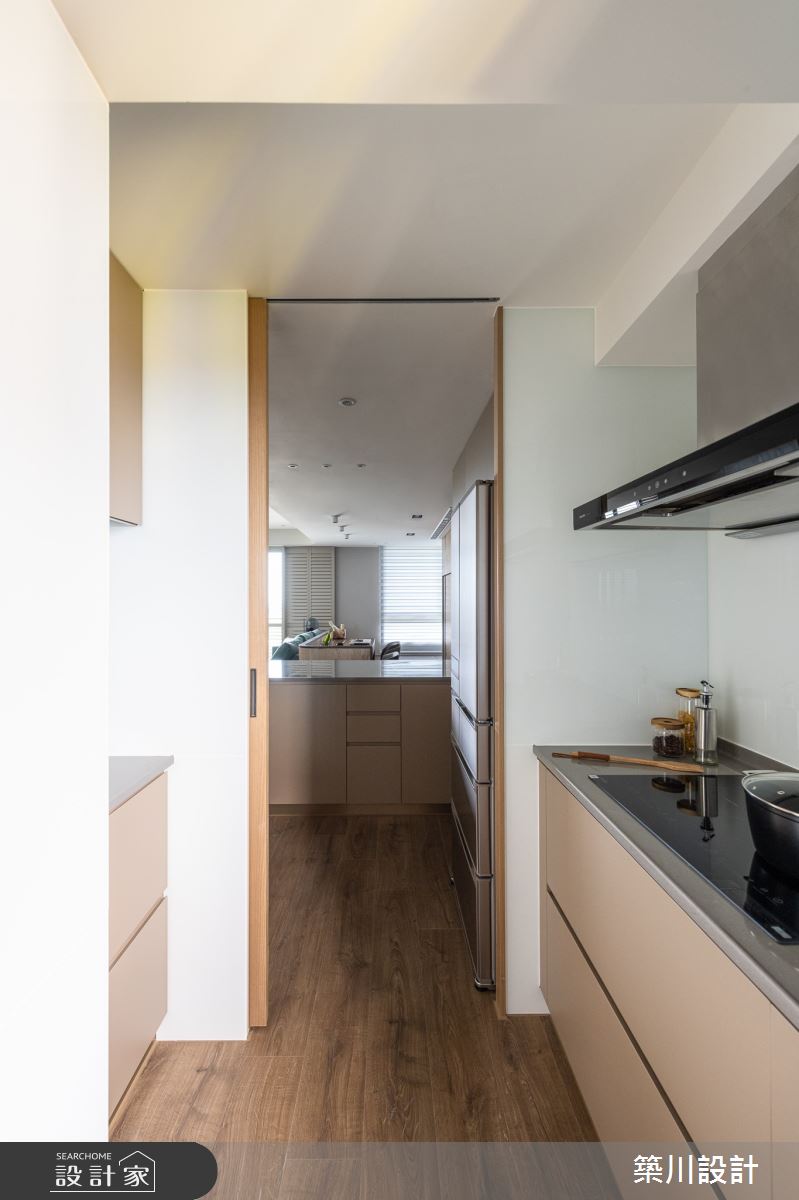 30坪新成屋(5年以下)＿現代風廚房案例圖片＿築川設計＿築川_14之15