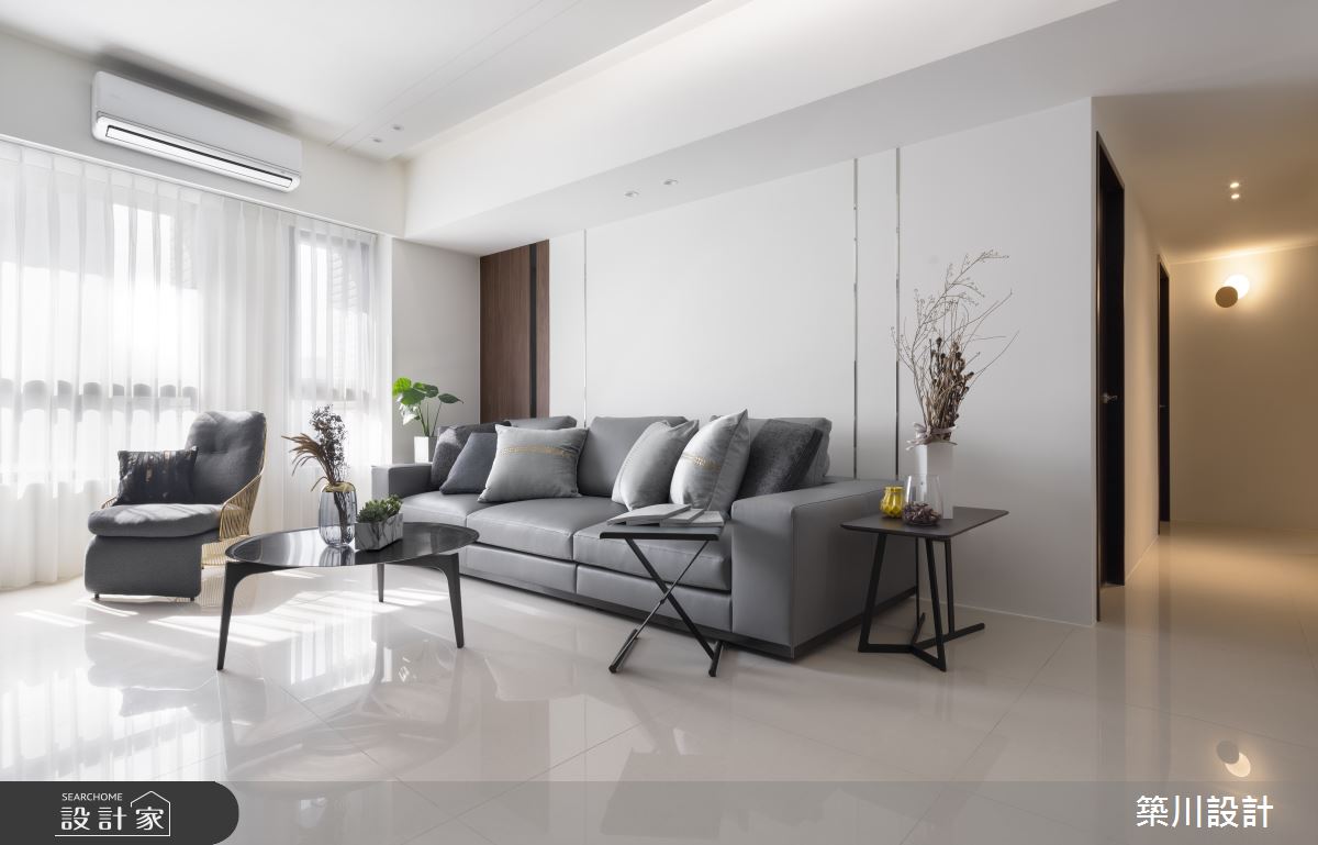 32坪新成屋(5年以下)＿現代風客廳案例圖片＿築川設計＿築川_15之10