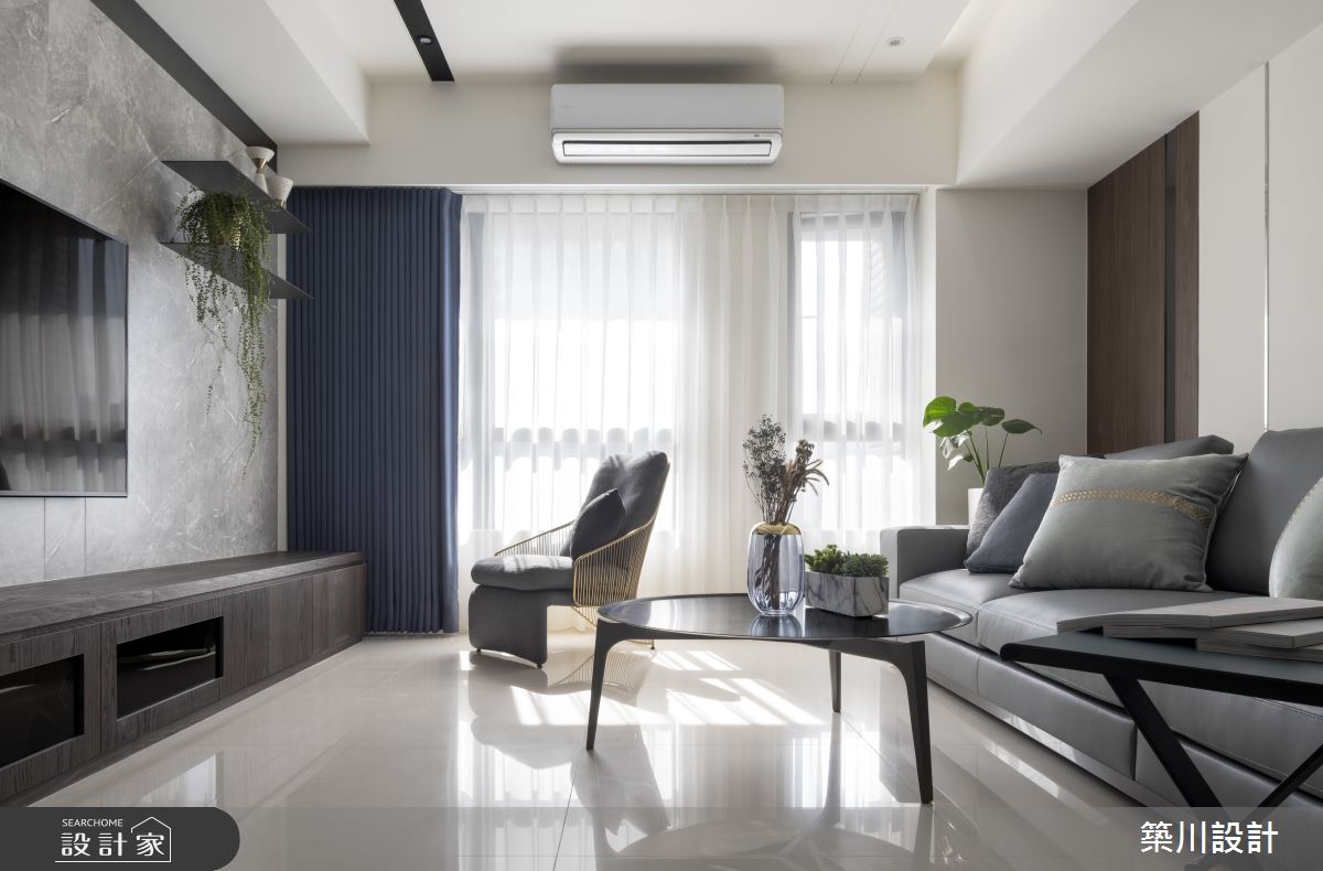 32坪新成屋(5年以下)＿現代風客廳案例圖片＿築川設計＿築川_15之9