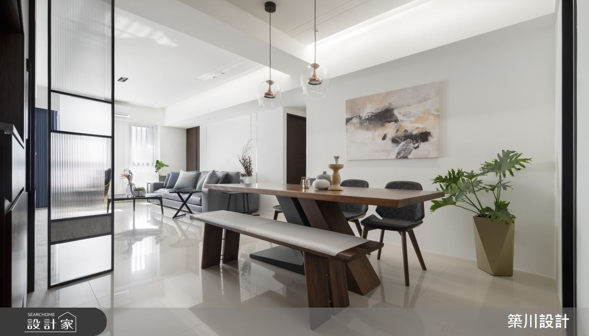 32坪新成屋(5年以下)＿現代風餐廳案例圖片＿築川設計＿築川_15之6