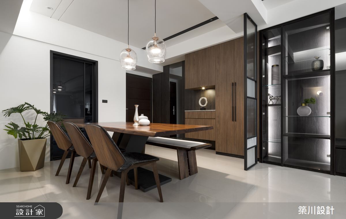 32坪新成屋(5年以下)＿現代風餐廳案例圖片＿築川設計＿築川_15之4
