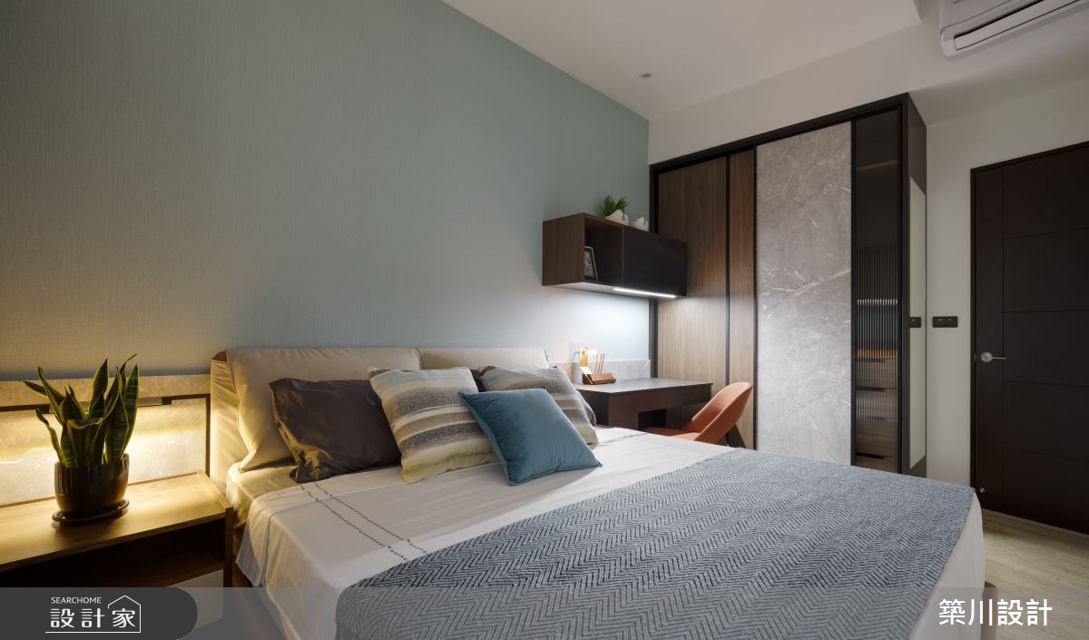 32坪新成屋(5年以下)＿現代風臥室案例圖片＿築川設計＿築川_15之19